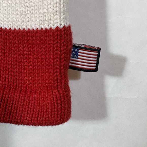 Vintage Karen Scott American Flag Sweater Vest NEW V-Neck Patriotic USA Small - Picture 4 of 8